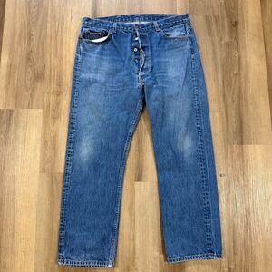 Vintage Levis 501 80's  Button Fly Jeans Mens 40x32